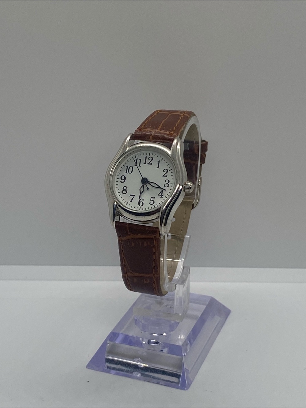 Classic Brown Leather Strap Women’s Watch